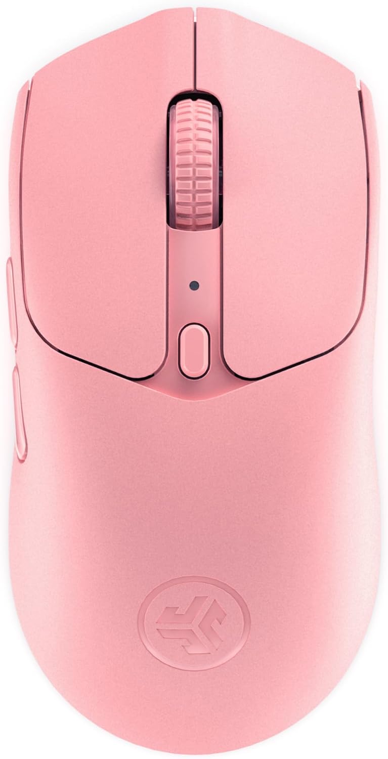 JLab Nightfall pink wireless gaming mouse