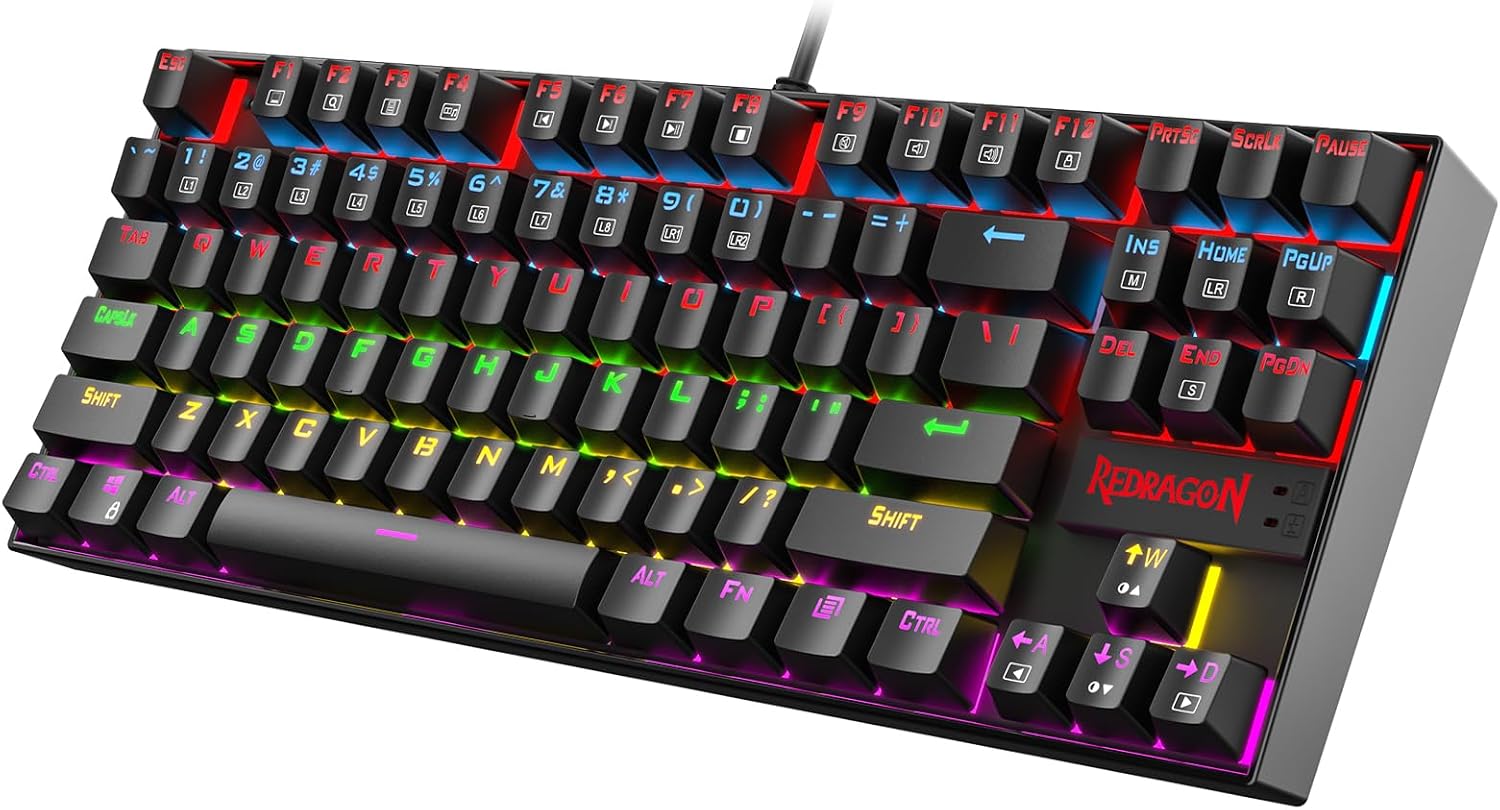 Redragon K552 TKL mechanical keyboard