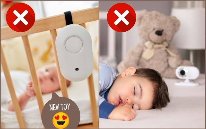 where to mount baby monitor