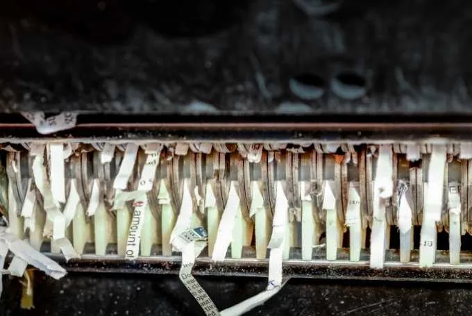 how to clean a paper shredder - 2
