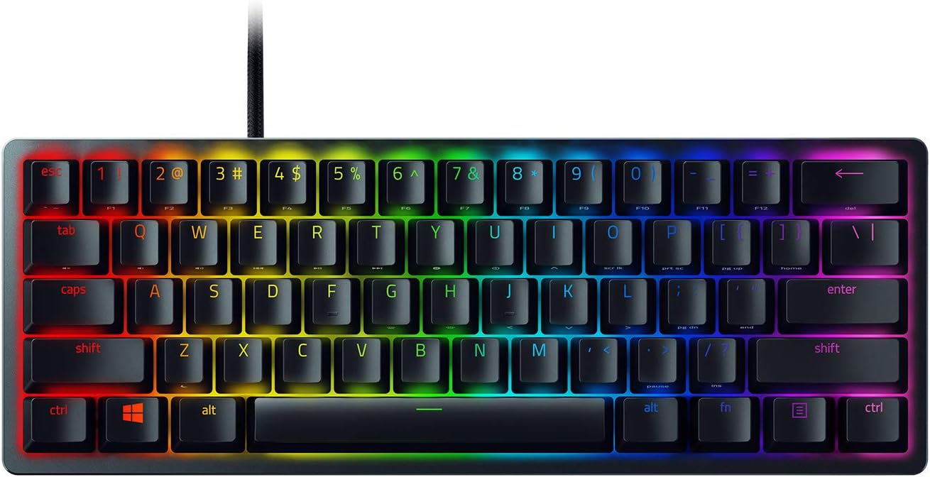 Razer Huntsman Mini 60% compact gaming keyboard