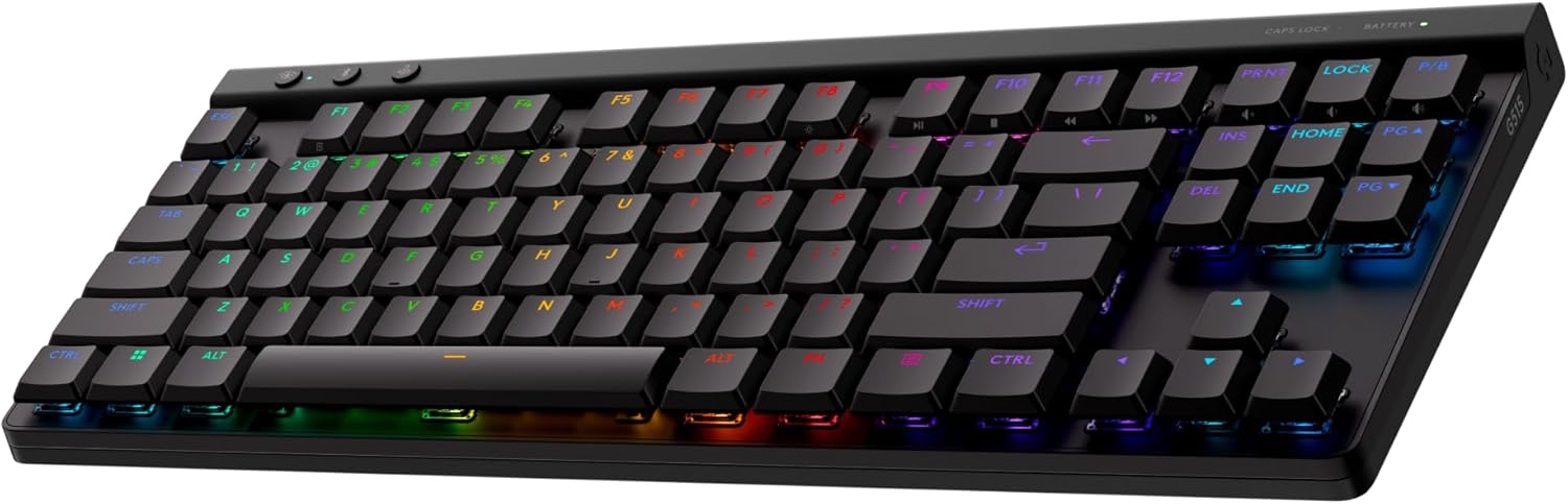 Logitech G515 TKL low-profile wireless gaming keyboard