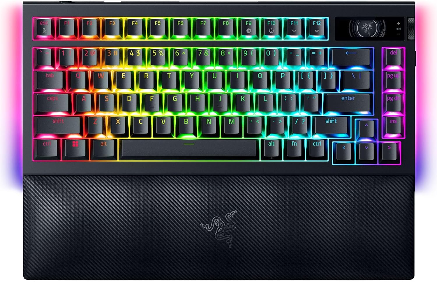 Razer BlackWidow V4 Pro 75% wireless gaming keyboard