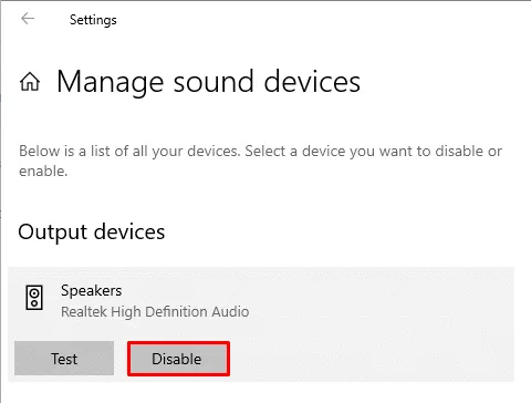 how to disable laptop speakers but not headphones 3
