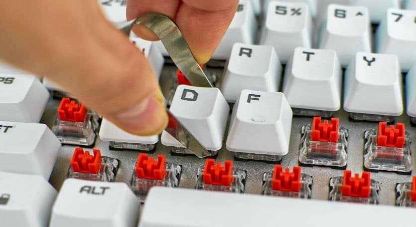 how to fix overly sensitive keyboard key