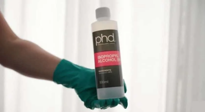 rubbing alcohol