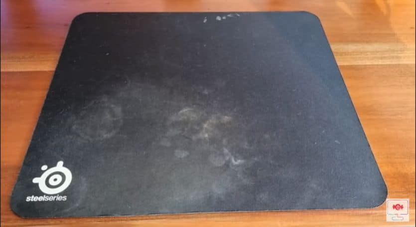 dirty mouse pad
