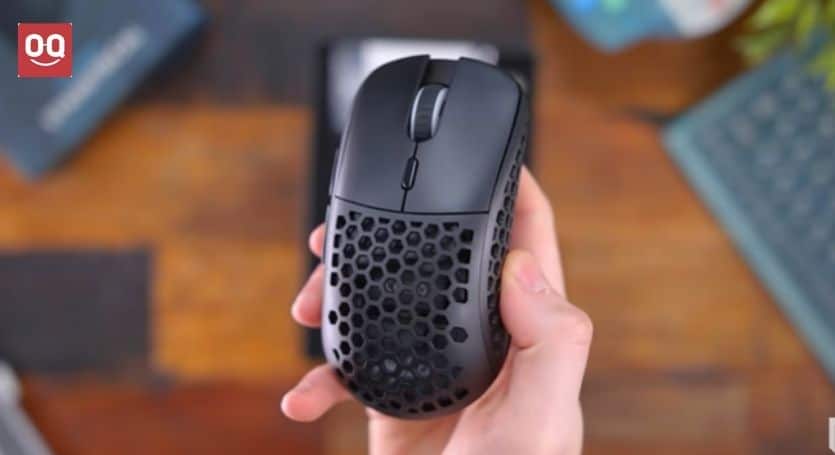 why do some gaming mice have holes