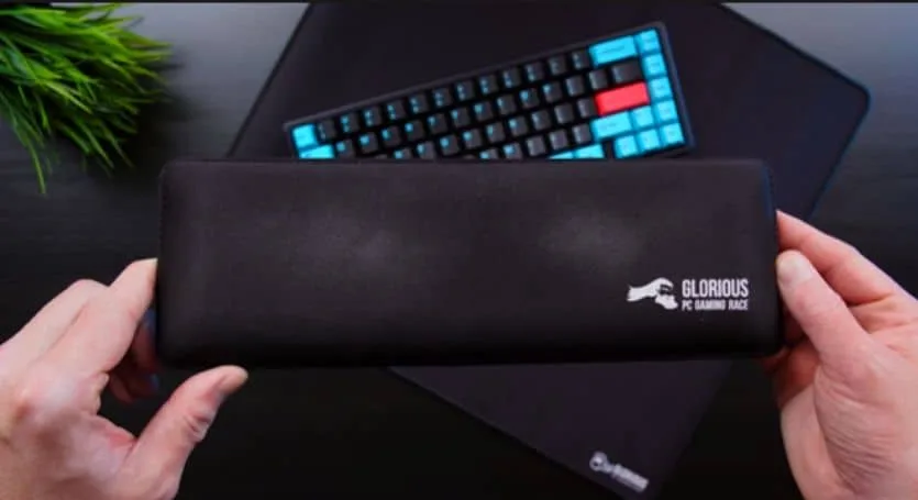 cushioned wrist rest
