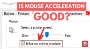 Read more about the article Is Mouse Acceleration Good for Gaming? (Explained)