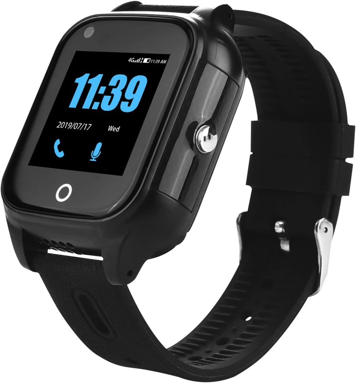 Wrist medical alert with automatic fall detection