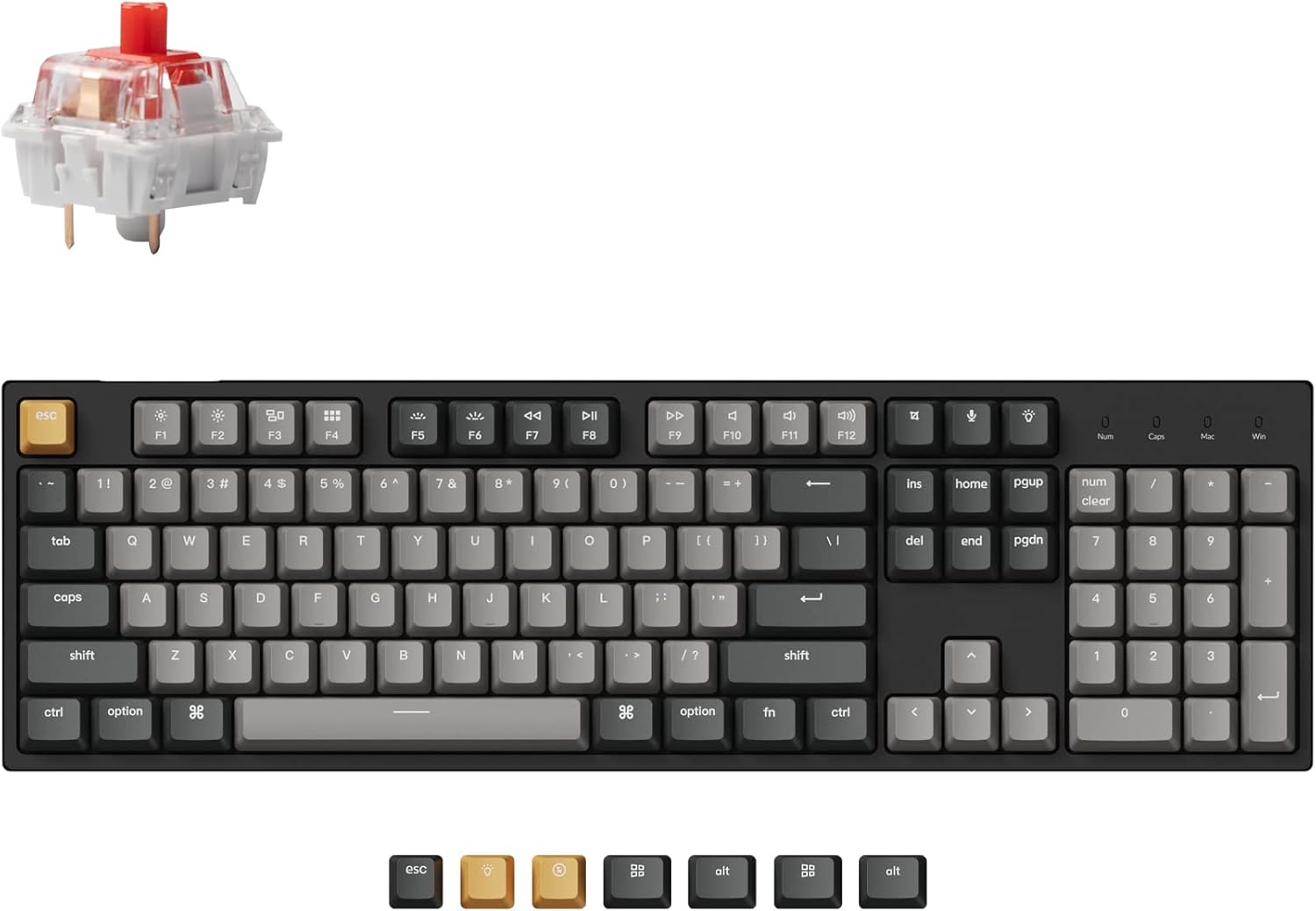Keychron C2 Pro full-size mechanical keyboard